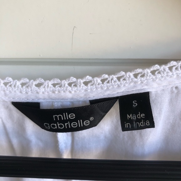 MLLE GABRIELLE Embroidered Maxi Dress Size Small - Picture 5 of 6